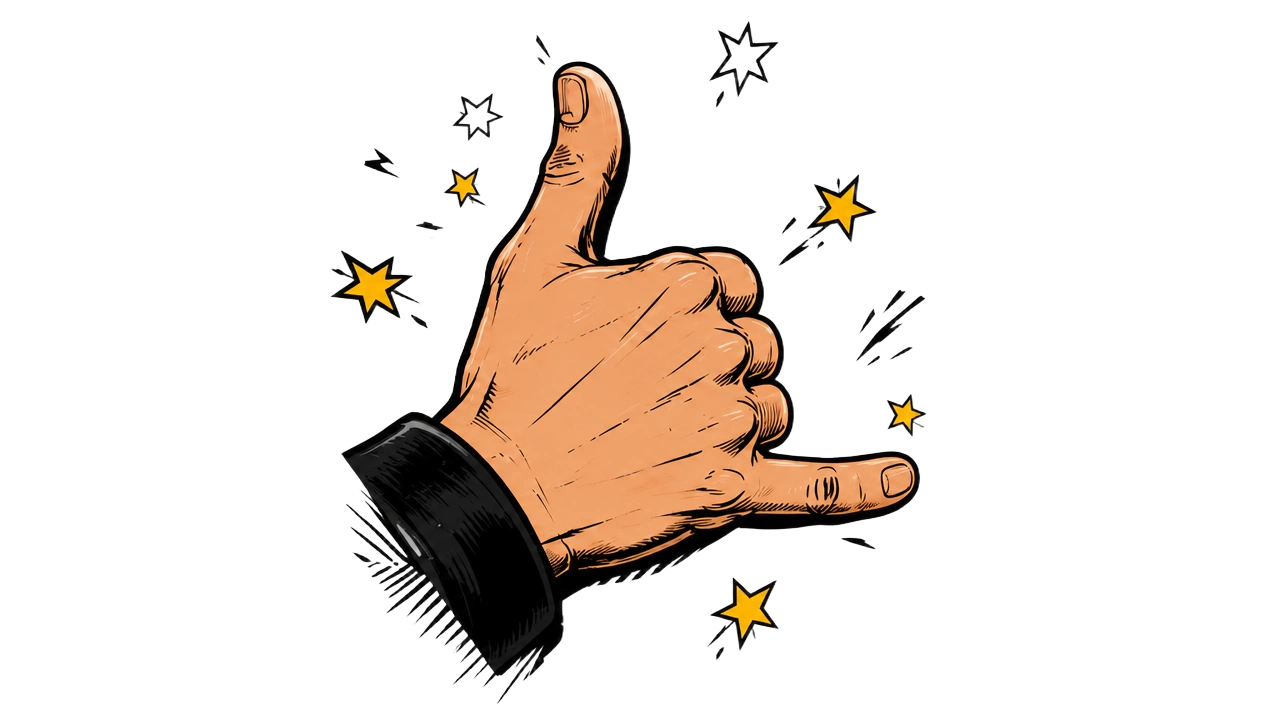 Call Gesture Hand