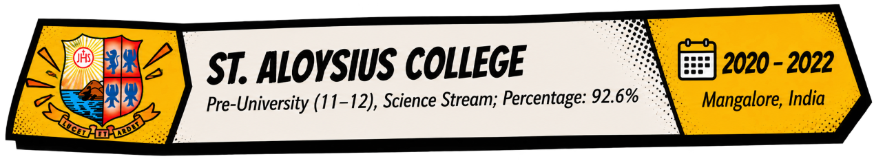St. Aloysius College - Pre-University Science Stream (2020-2022)
